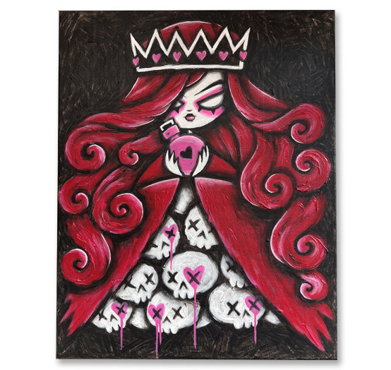 Akumu Ink art, goth art, skull art, 