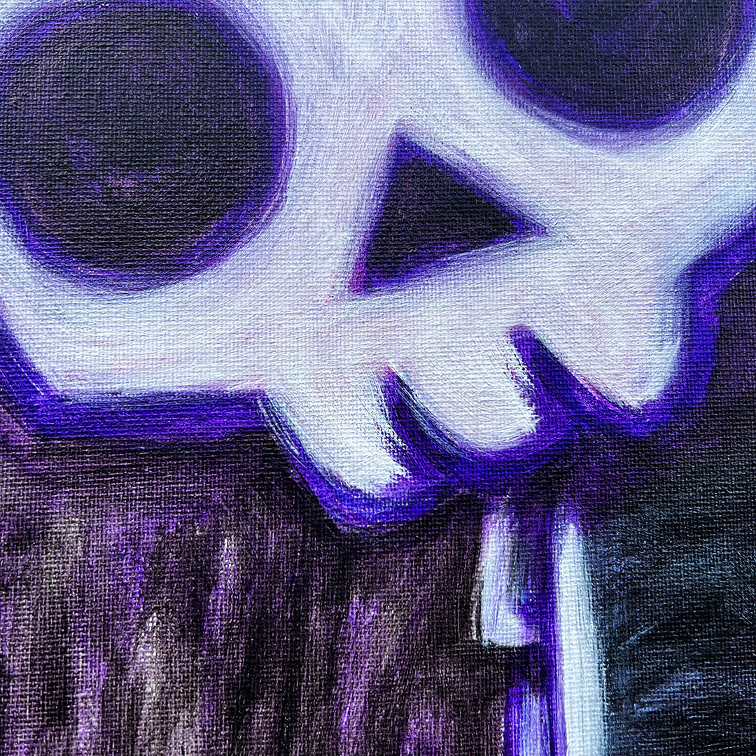 Akumu Ink art, goth art, skull art, 