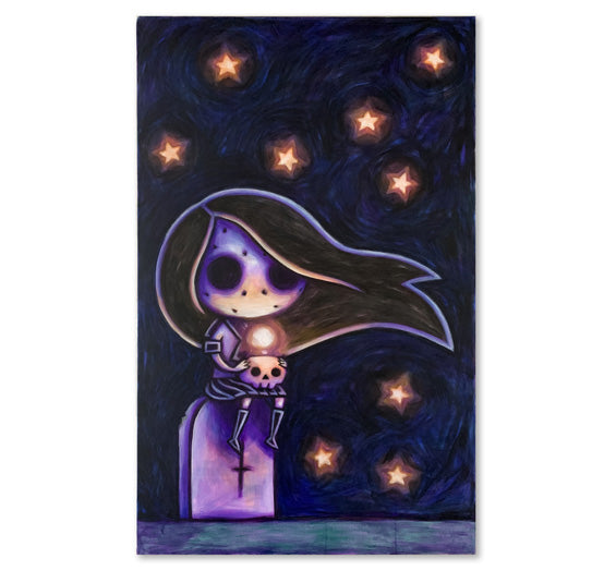 Akumu Ink art, goth art, skull art, 