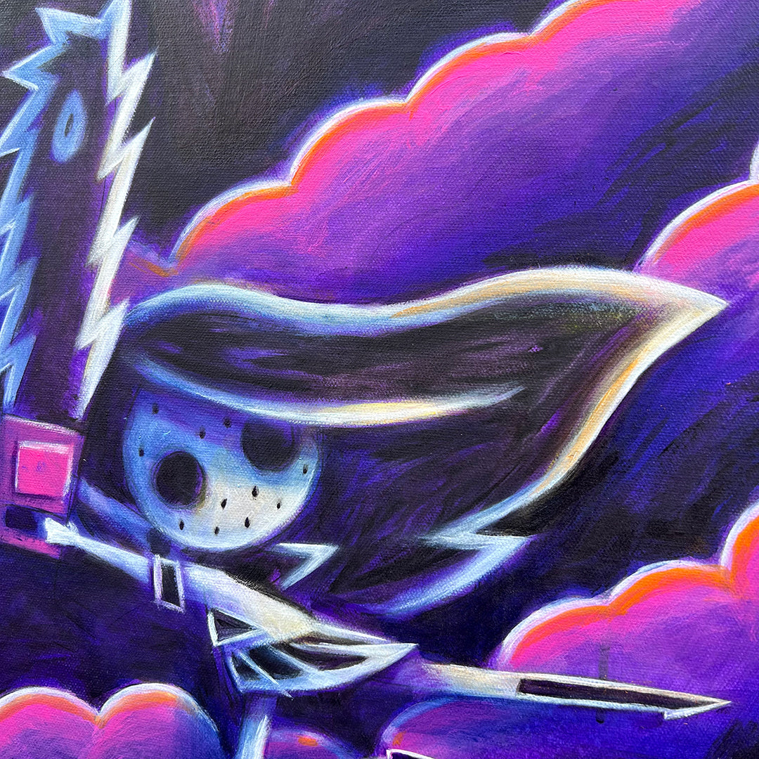 Akumu Ink art, goth art, skull art, 