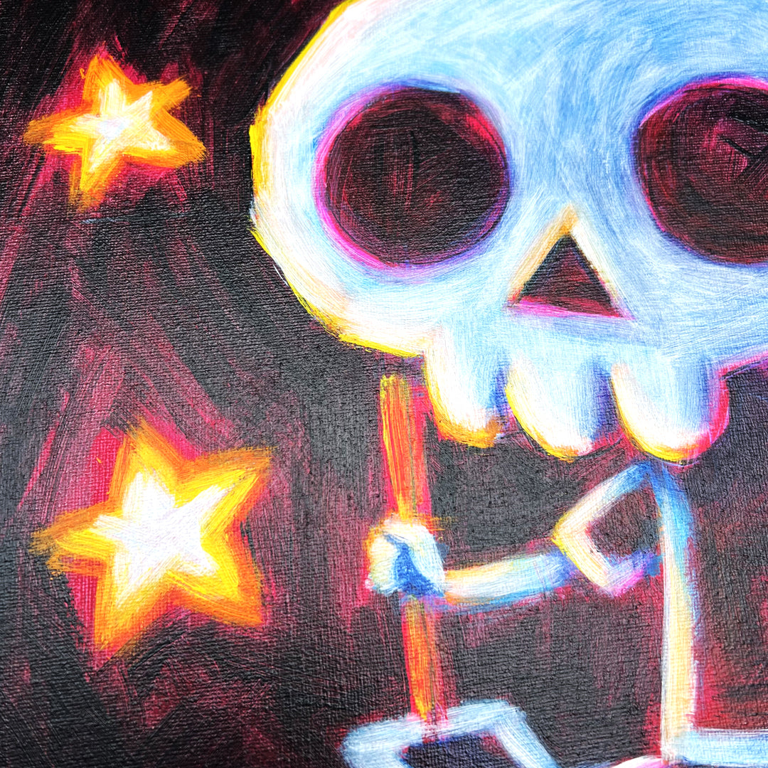 Akumu Ink art, goth art, skull art, 
