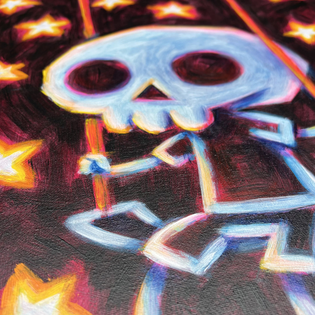 Akumu Ink art, goth art, skull art, 