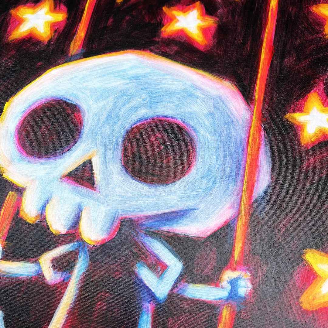 Akumu Ink art, goth art, skull art, 