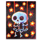 Akumu Ink art, goth art, skull art, 
