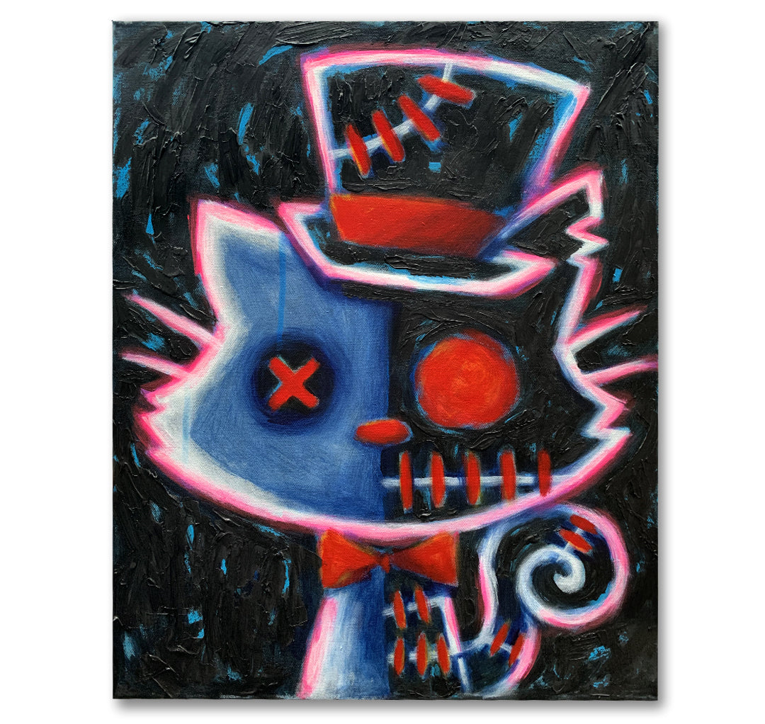 Akumu Ink art, goth art, skull art, 