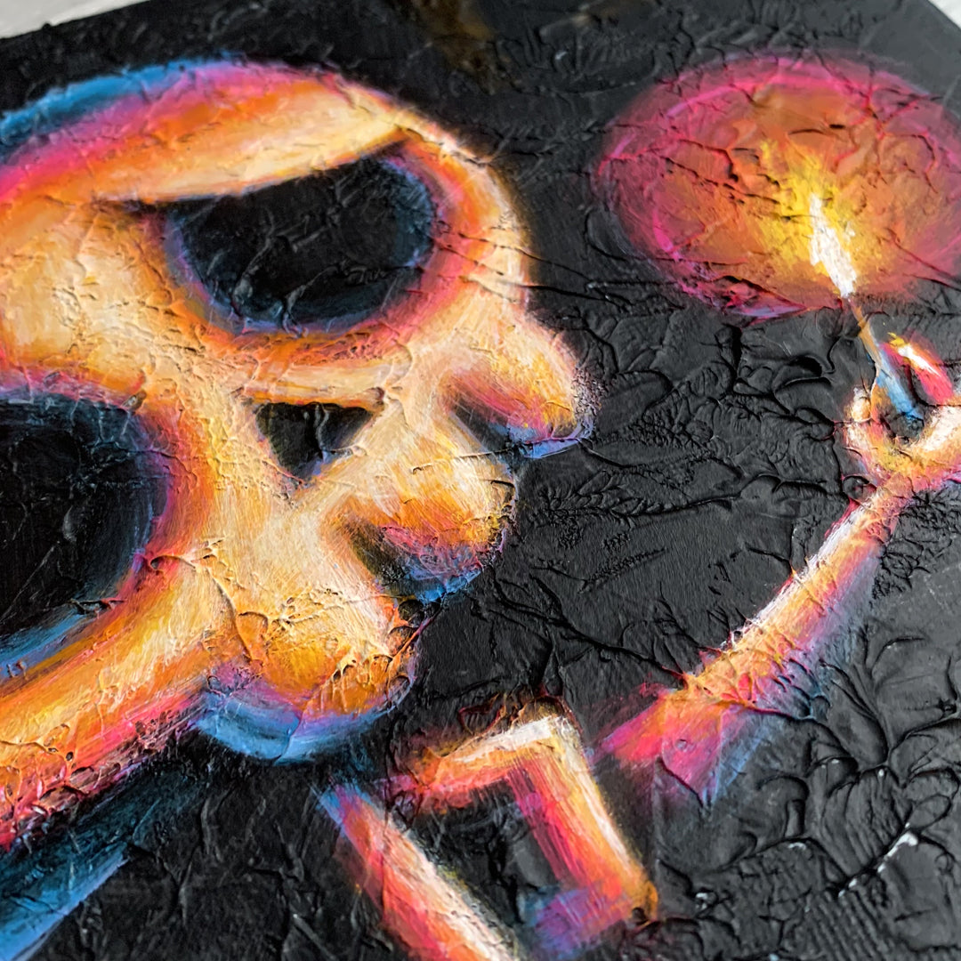 Akumu Ink art, goth art, skull art, 