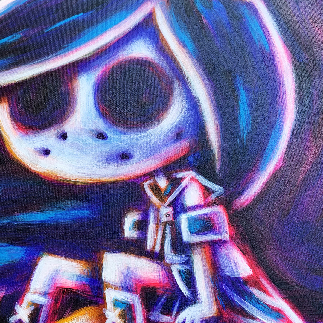Akumu Ink art, goth art, skull art, 