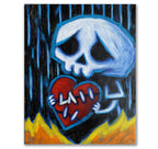 Akumu Ink art, goth art, skull art, 