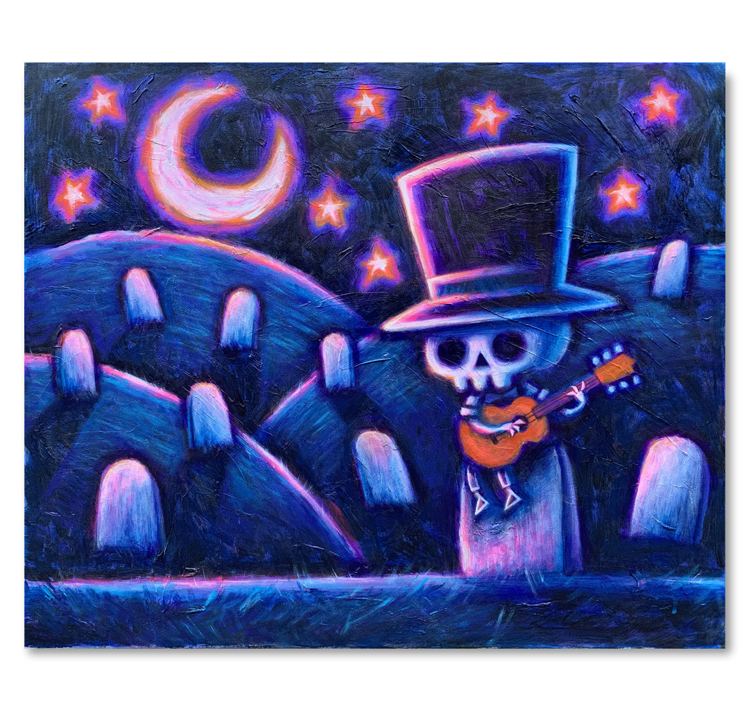 2025 Serenading the Dead Painted Canvas