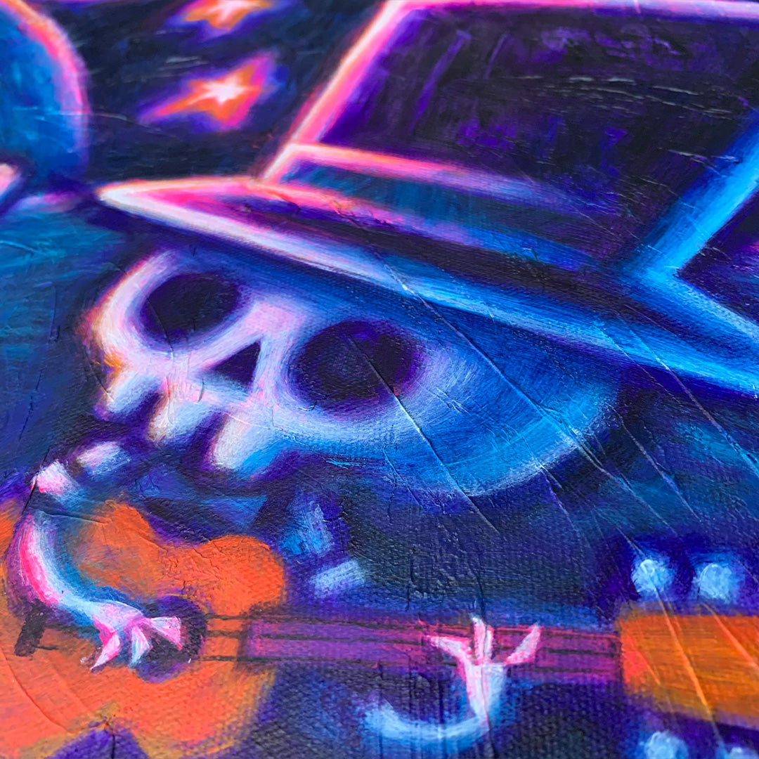 2025 Serenading the Dead Painted Canvas