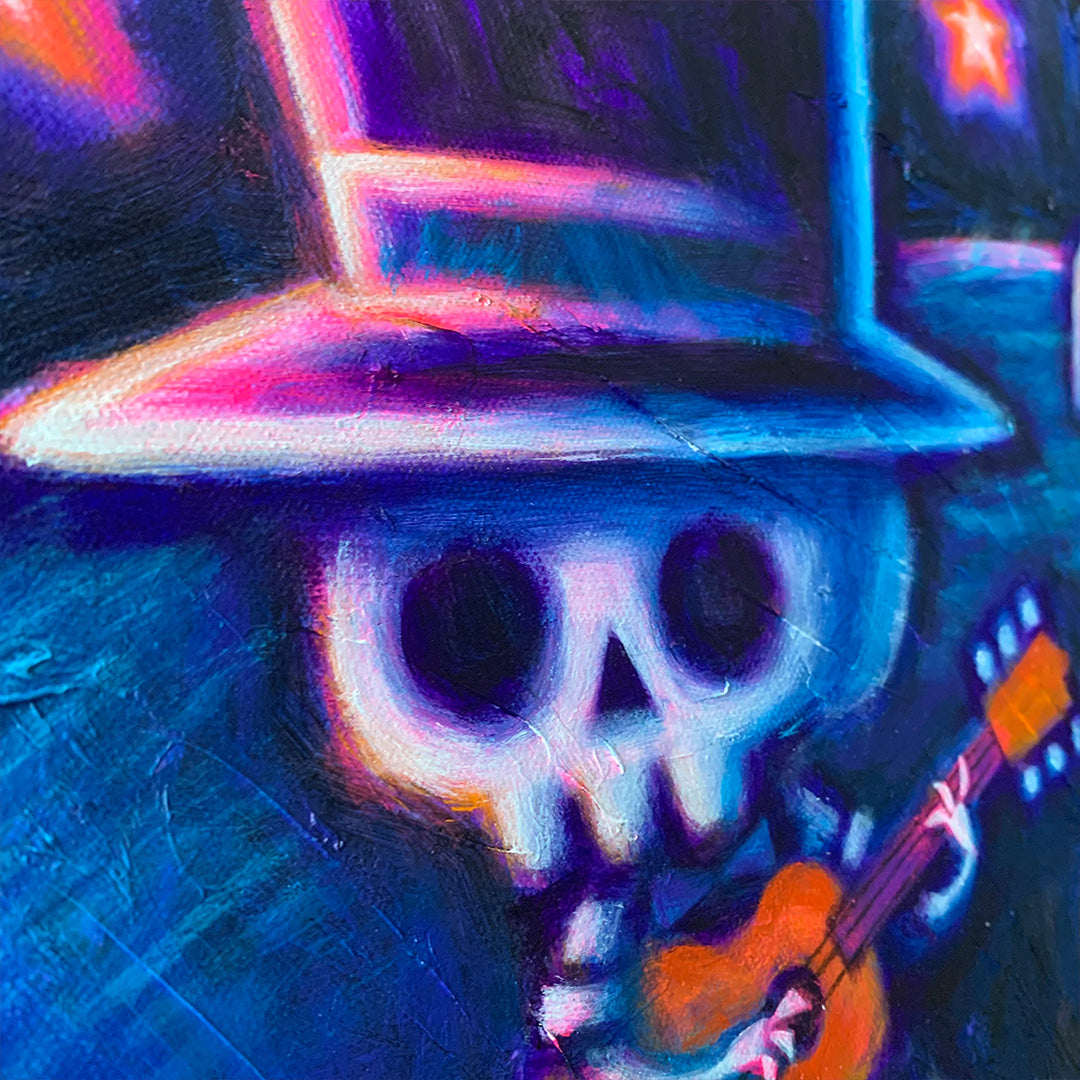 2025 Serenading the Dead Painted Canvas