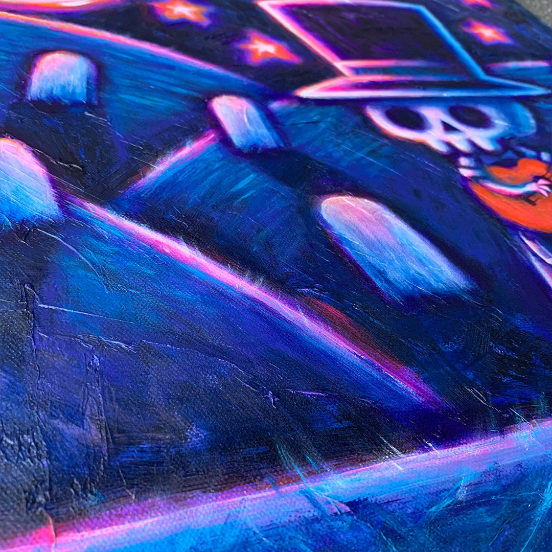 2025 Serenading the Dead Painted Canvas