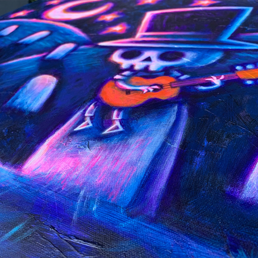 2025 Serenading the Dead Painted Canvas