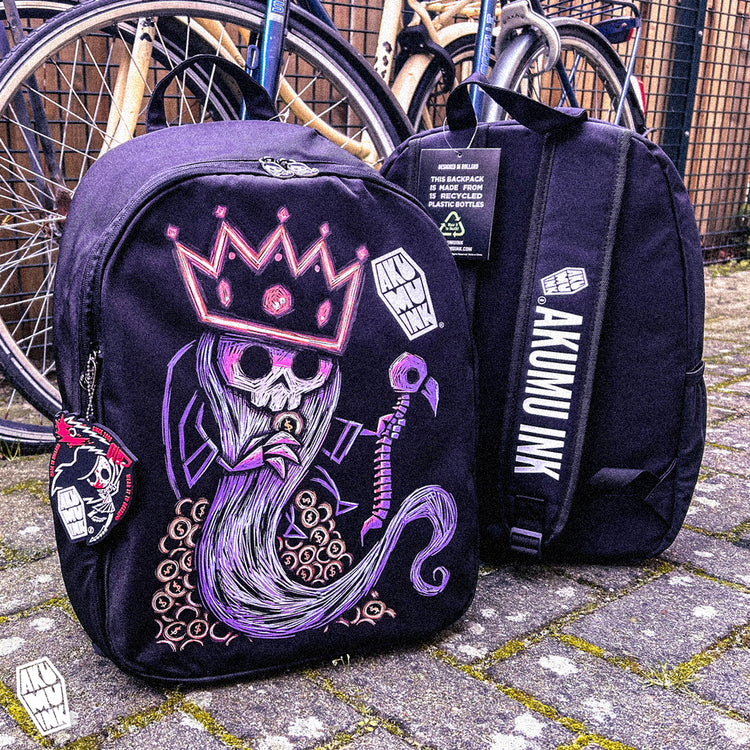 Akumu Ink bag, goth bag, skull bag, 