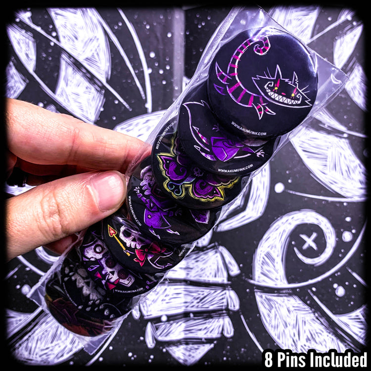 Akumu Ink Accessories, goth Accessories, skull Accessories, 