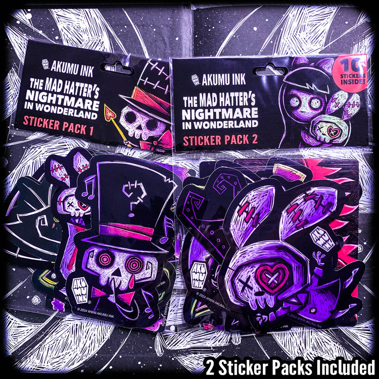 Akumu Ink Accessories, goth Accessories, skull Accessories, 