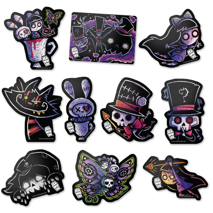 Akumu Ink Accessories, goth Accessories, skull Accessories, 