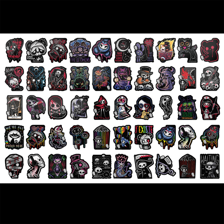 Akumu Ink Accessories, goth Accessories, skull Accessories, 