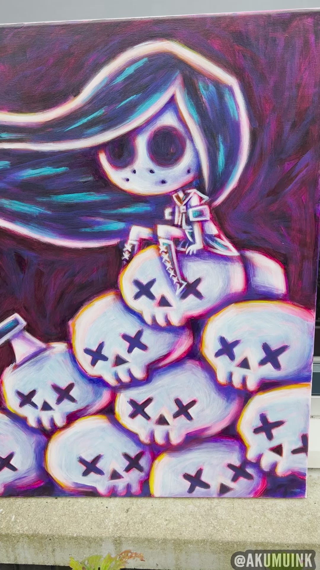 A Prelude 60x70cm Painted Canvas