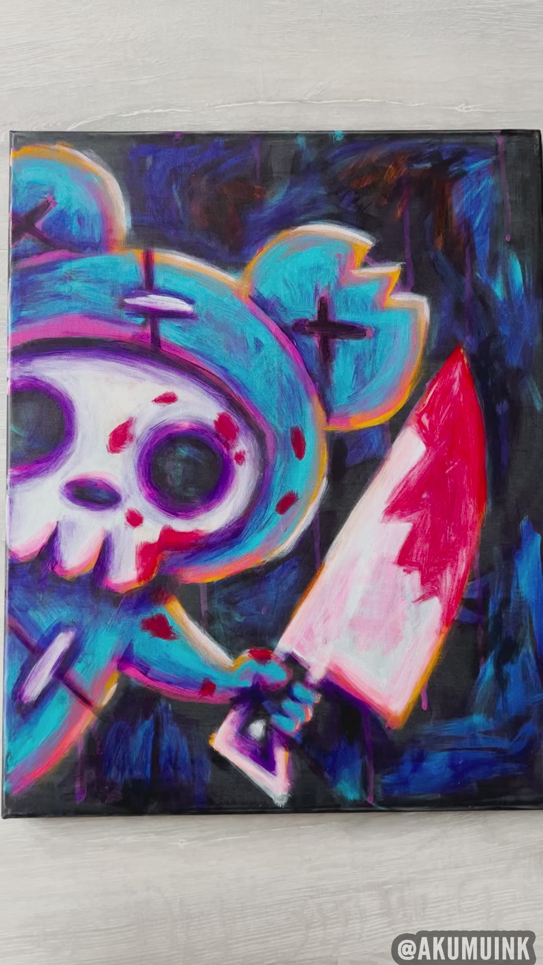 2024 My Bear Painted Canvas