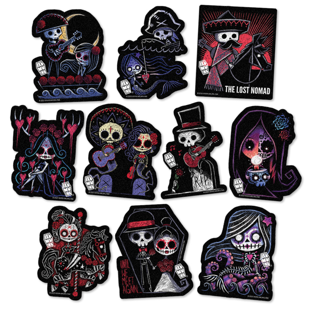 Akumu Ink Accessories, goth Accessories, skull Accessories, 