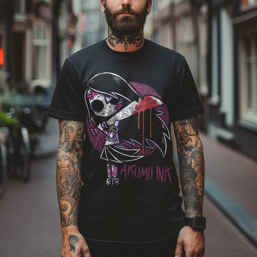 Akumu Ink Men Shirts, goth Men Shirts, skull Men Shirts, 
