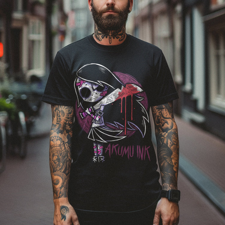 Akumu Ink Men Shirts, goth Men Shirts, skull Men Shirts, 