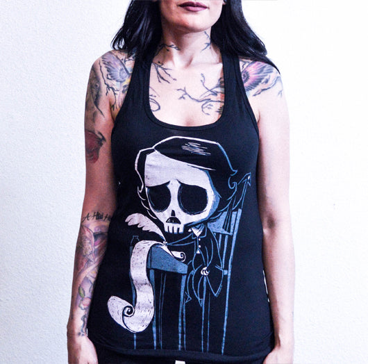 Akumu Ink goth Women Shirts, skull Women Shirts, 