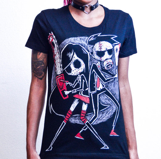 Akumu Ink goth Women Shirts, skull Women Shirts, 