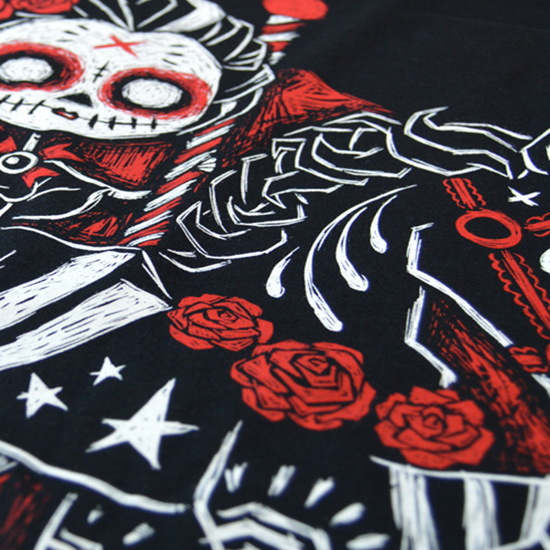 Akumu Ink goth Men Shirts, skull Men Shirts, 