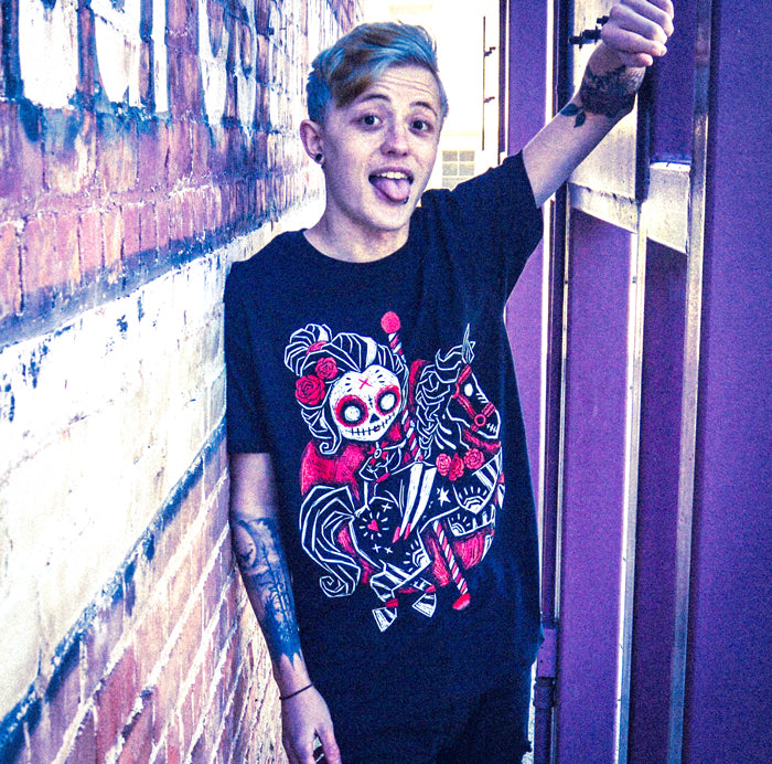 Akumu Ink goth Men Shirts, skull Men Shirts, 