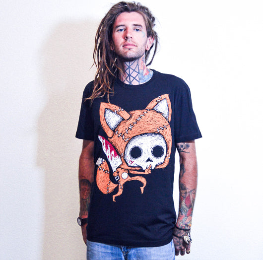 Akumu Ink goth Men Shirts, skull Men Shirts, 