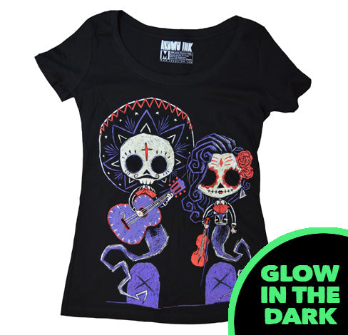 Akumu Ink goth Women Shirts, skull Women Shirts, 