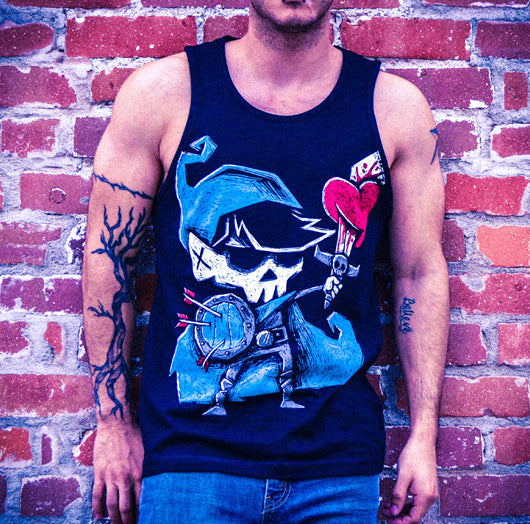 Akumu Ink goth Men Shirts, skull Men Shirts, 