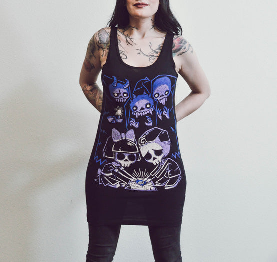 Akumu Ink goth Women Shirts, skull Women Shirts, 