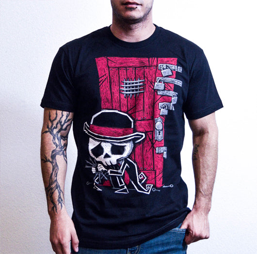 Akumu Ink goth Men Shirts, skull Men Shirts, 
