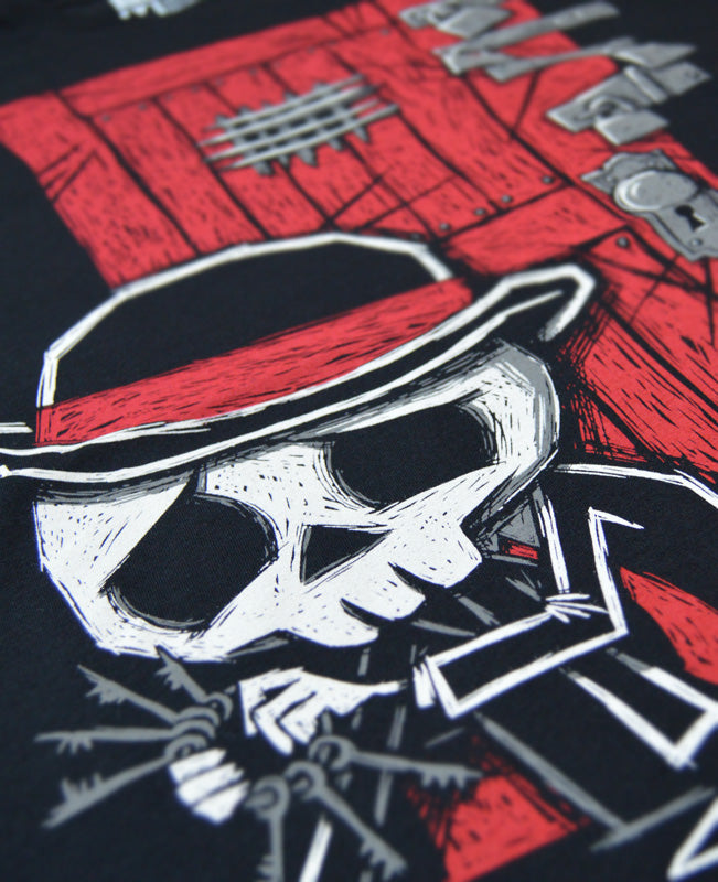 Akumu Ink goth Men Shirts, skull Men Shirts, 