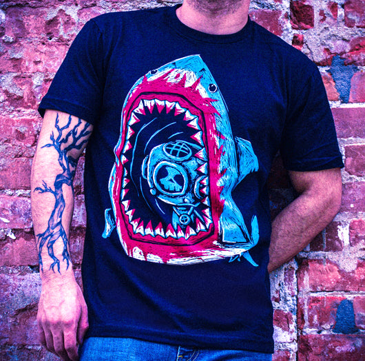 Akumu Ink goth Men Shirts, skull Men Shirts, 