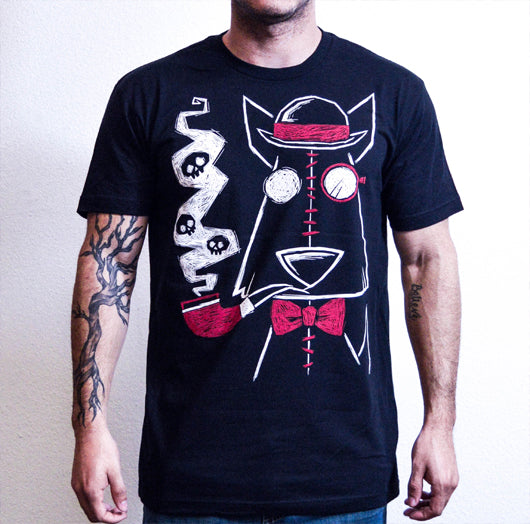 Akumu Ink goth Men Shirts, skull Men Shirts, 
