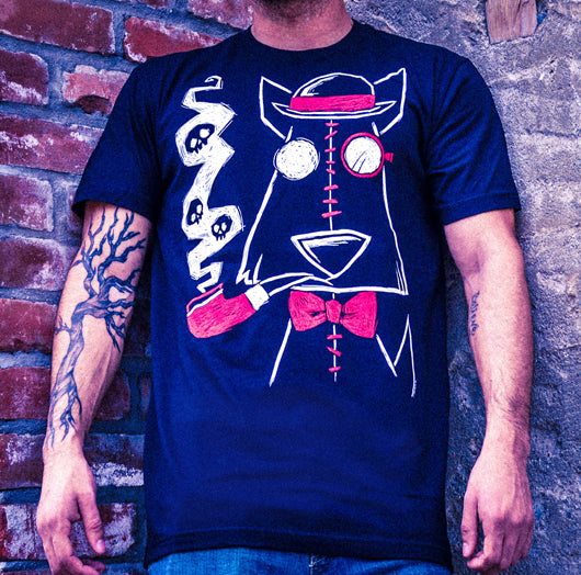 Akumu Ink goth Men Shirts, skull Men Shirts, 