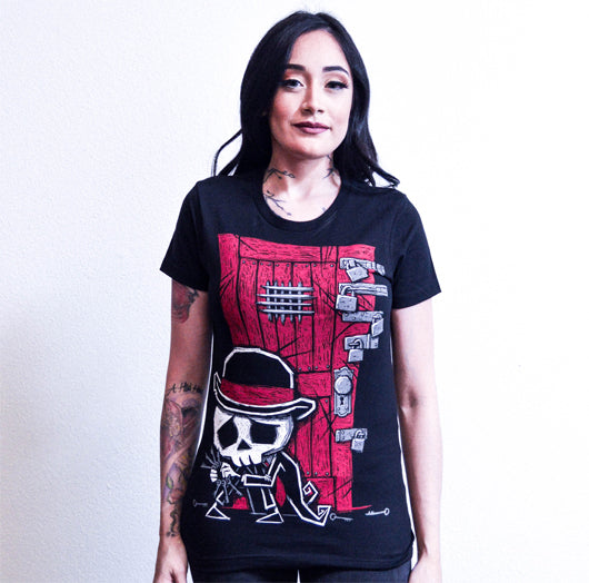 Akumu Ink goth Women Shirts, skull Women Shirts, 