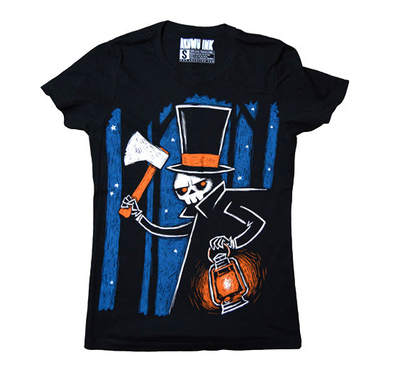 Akumu Ink goth Women Shirts, skull Women Shirts, 
