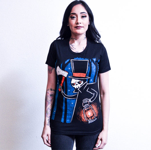 Akumu Ink goth Women Shirts, skull Women Shirts, 