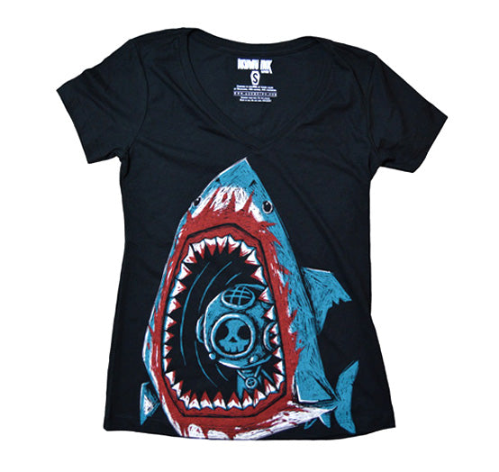 Akumu Ink goth Women Shirts, skull Women Shirts, 