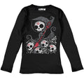 Infernal River Women Long Sleeve Tshirt, Women Shirts, Akumu ink, goth, emo