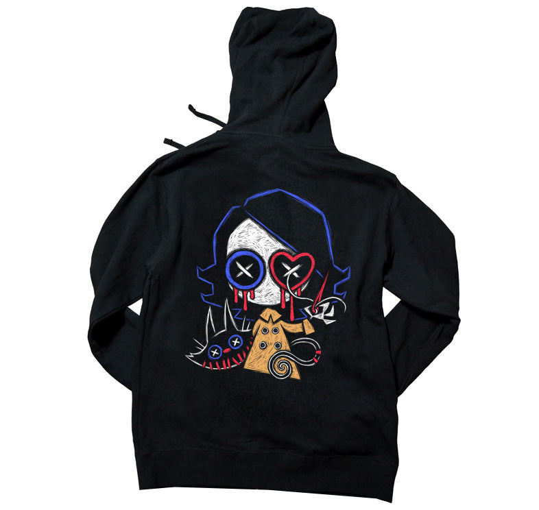Akumu Ink Ready to Play Unisex FLEECE Hoodie, long sleeve, Akumu ink, goth, emo