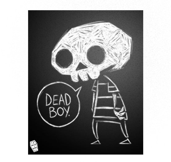 Akumu Ink art, goth art, skull art, 