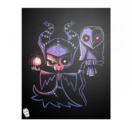 Akumu Ink art, goth art, skull art, 