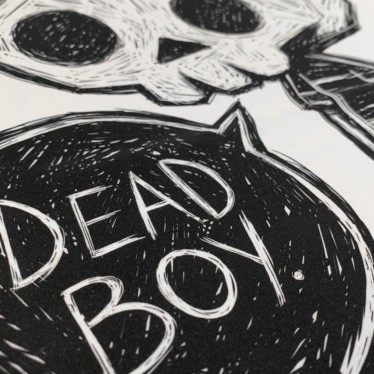 Dead Boy Men White Tshirt, Men Shirts, Akumu ink, goth, emo