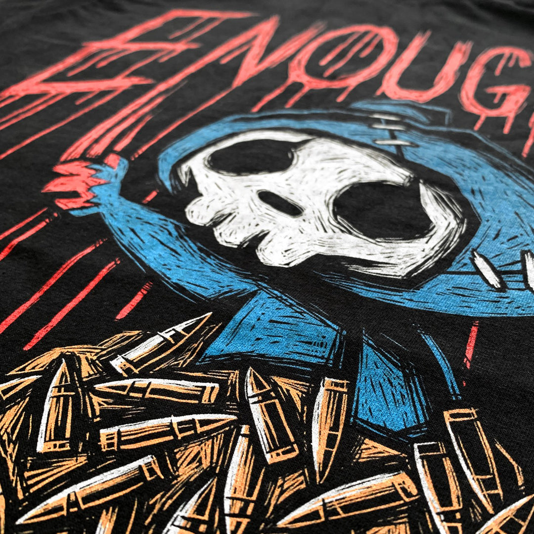 ENOUGH! Men Long Sleeve Tshirt, Men Shirts, Akumu ink, goth, emo